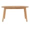 Werner Extendable Oval Dining Table 1.5m-2m - Natural