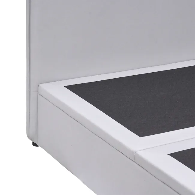 Arthur King Storage Bed - Light Grey (Pet Friendly) - 11