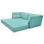 Greta 3 Seater Sofa Bed - Mint - 2