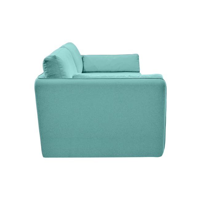 Greta 3 Seater Sofa Bed - Mint - 4