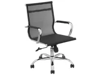 Elijah Mid Back Mesh Office Chair - Black