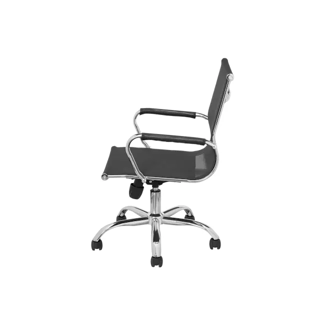 Elijah Mid Back Mesh Office Chair - Black - 6