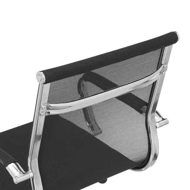 Elijah Mid Back Mesh Office Chair - Black - 10