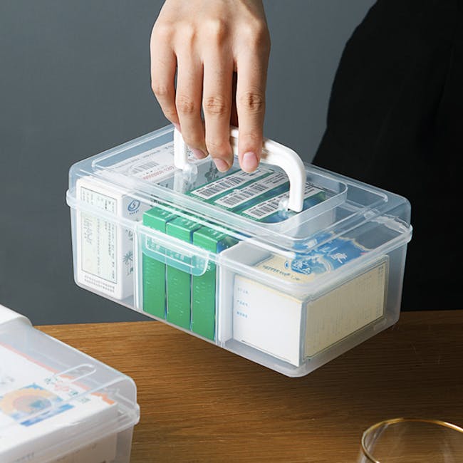 Dona Medicine Box with Compartments - 6