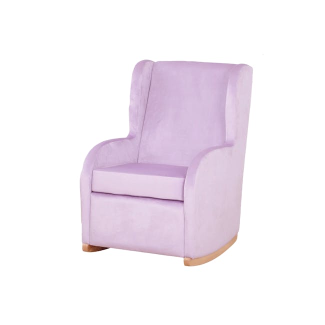 Baby Fly Rocking Chair - Purple - 0
