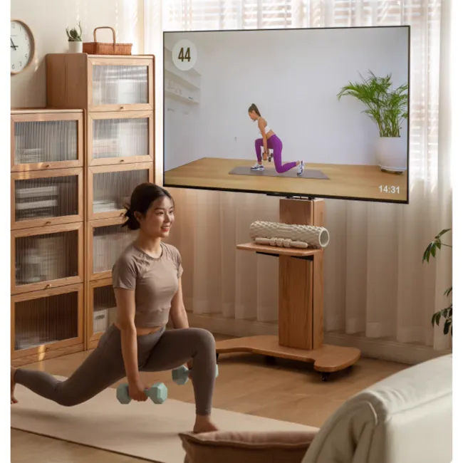 Neru Mobile Swivel TV Mount Stand - 6