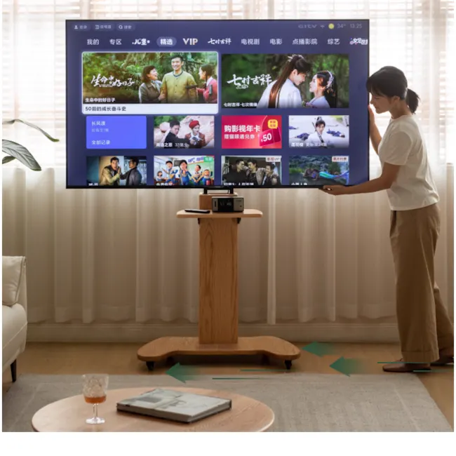 Neru Mobile Swivel TV Mount Stand - 7