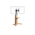 Neru Movable Swivel TV Mount Stand - Oak
