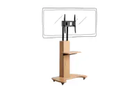 Neru Mobile Swivel TV Mount Stand