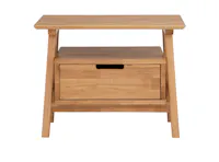 Keva Bedside Table - Natural
