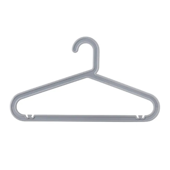 Zoe Plastic Hanger - Grey - 1