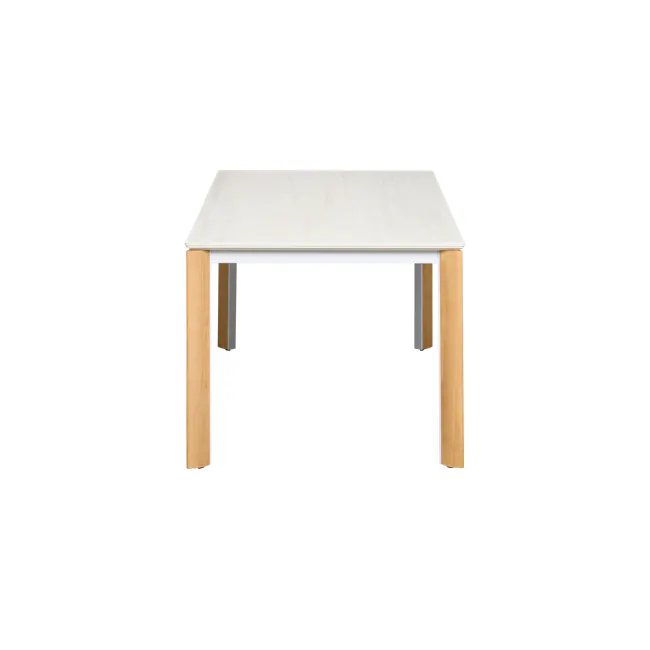 (As-is) Nelson Dining Table 2m - Travertine (Sintered Stone) - 13