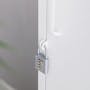 Olavi Multipurpose Metal Locker Wardrobe - White - 7