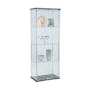 Haider Glass Cabinet 0.6m - Black - 8