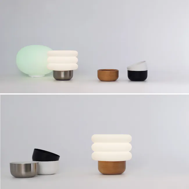 Radium LED Table Lamp - Wood - 5