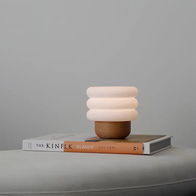 Radium LED Table Lamp - Wood - 3
