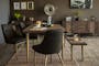 Cadencia Dining Table 2m with 4 Anneli Dining Armchairs in Dark Green - 4
