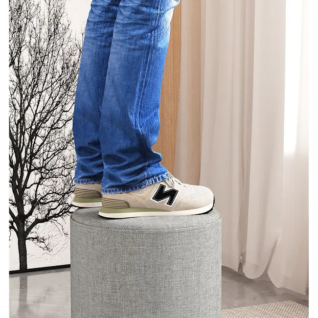 Pepa Pouf Stool - Khaki - 8