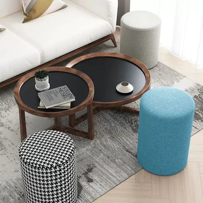 Pepa Pouf Stool - Khaki - 3