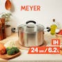 Meyer Centennial IH Stainless Steel Stockpot with Glass Lid (4 Sizes) - 6