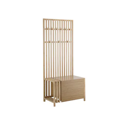 Shizou Entryway Storage with Bench