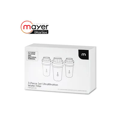 Mayer 3-Piece Set 200L Ultrafiltration Water Filter MMUFF30