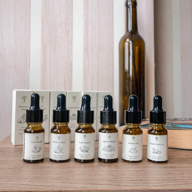 Pristine Aroma Concentrate 10ml - 6 Hotel Series Bundle Pack (+ Free Humidifier) - 4 - Eco-friendly, natural, botanical