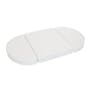 Babyhood Kaylula Sova Clear Cot 5 in 1 with Mattress - White - 7
