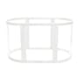 Babyhood Kaylula Sova Clear Cot 5 in 1 with Mattress - White - 5