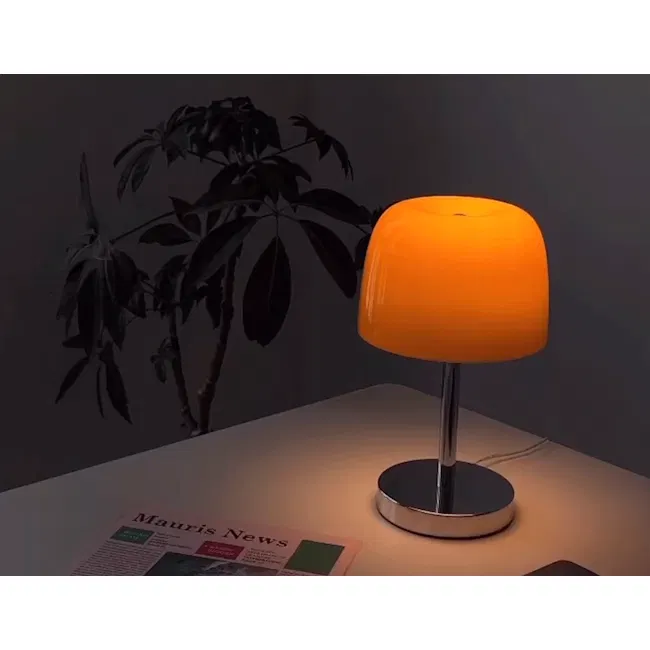 Mango Table Lamp - Orange - 5