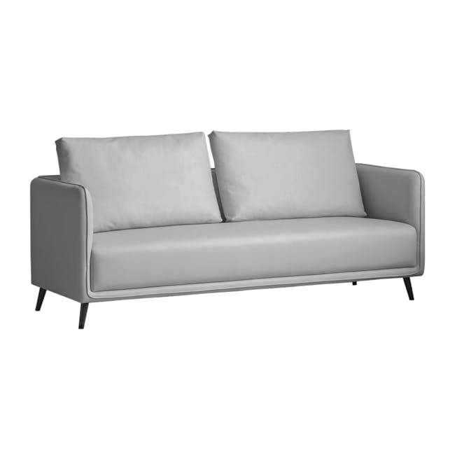 Nadia 3 Seater Sofa - Grey Cloud (Pet Friendly) - 0
