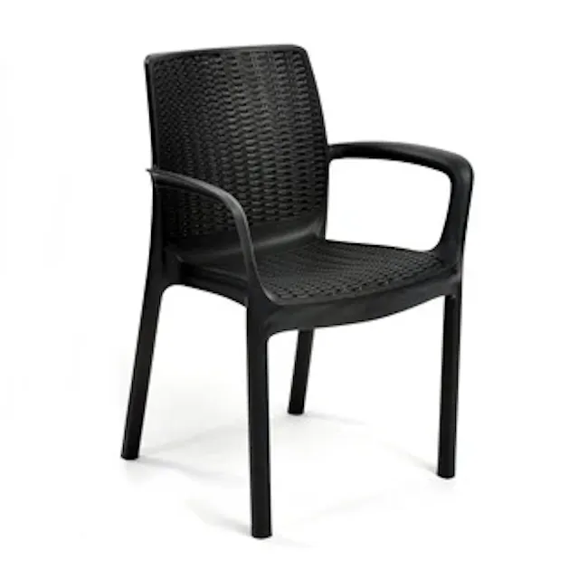 Bali Outdoor Chair - Graphite - 6