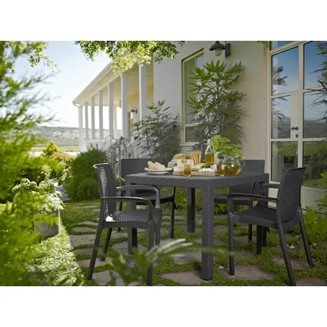 Bali Outdoor Chair - Graphite - 4