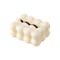 Jo Ceramic Tissue Box - Matte Cream
