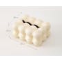 Jo Ceramic Tissue Box - Matte Cream - 5