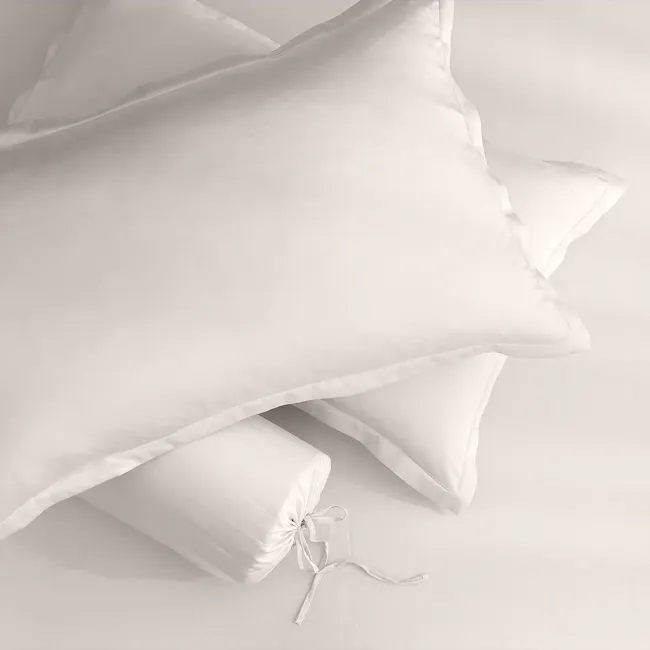 Robinsons Pure Organic Cotton Fitted Sheet Set Heritage Collection - Light Grey (4 Sizes) - 2