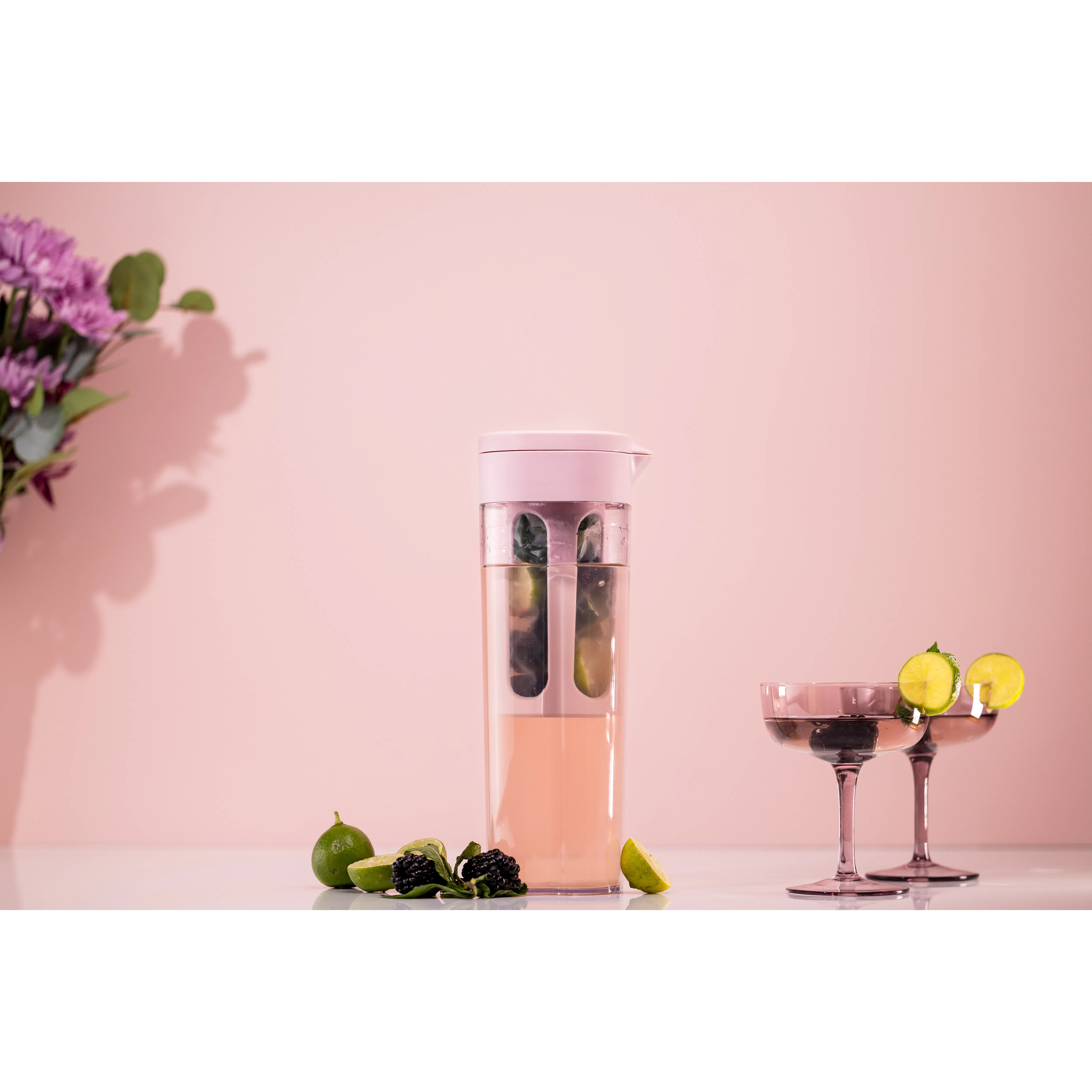 Zuutii Infuser Pitcher - Sakura Pink - 7