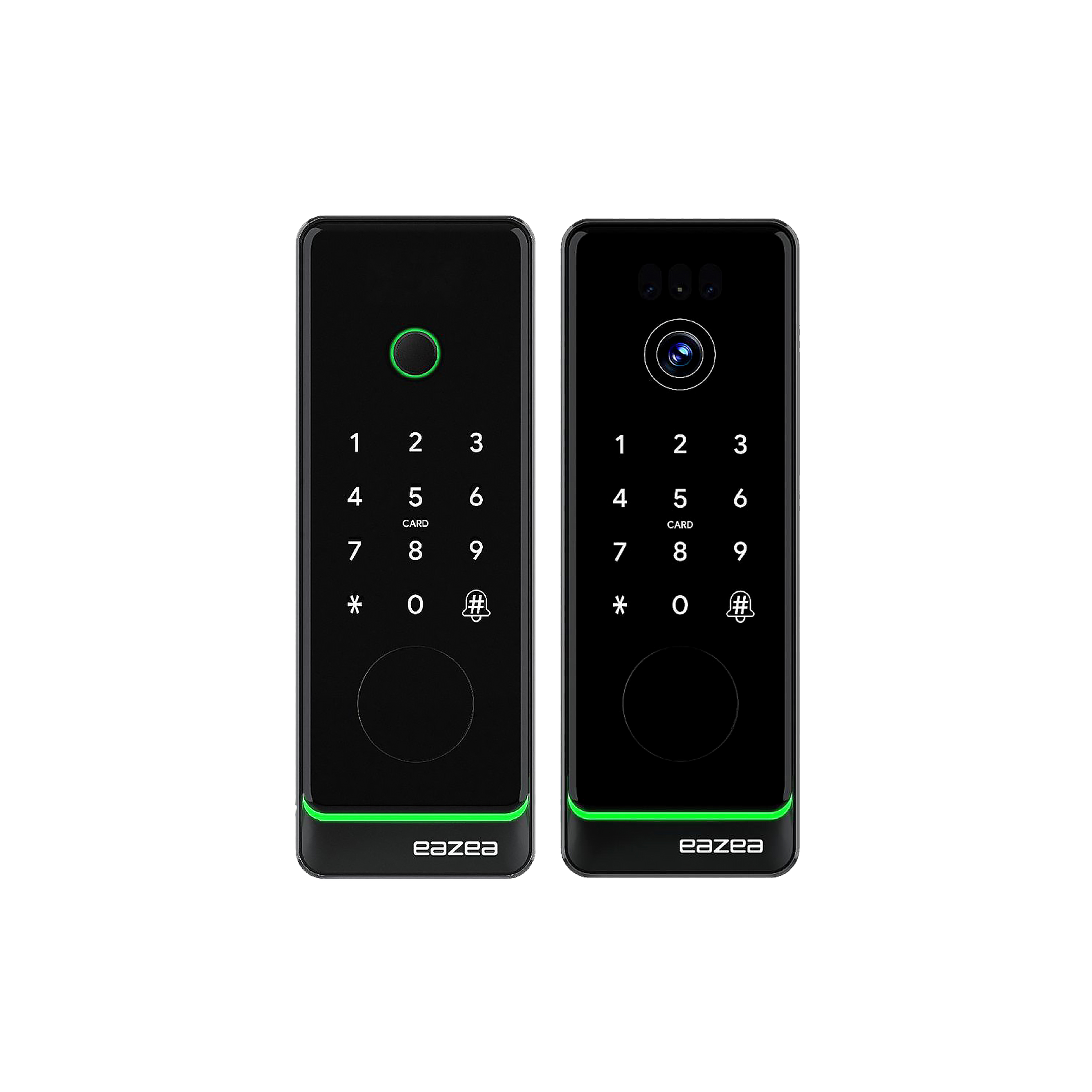 Eazea AXIS Mini Smart Door Lock + AXIS-G Pro Smart Gate Digital Lock Bundle