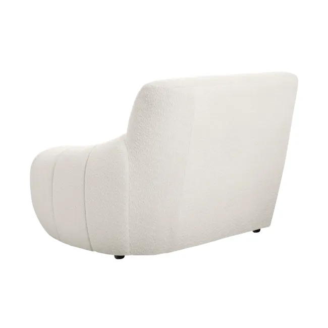Tara 4 Seater Sofa - Beige - 9 - White, modern, plush, ergonomic, contemporary, luxurious, soft, comfortable, cozy