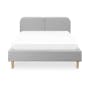 Nolan Queen Bed - Silver Fox - 0