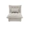 Tessa Storage Lounge Sofa Bed - Beige (Eco Clean Fabric)