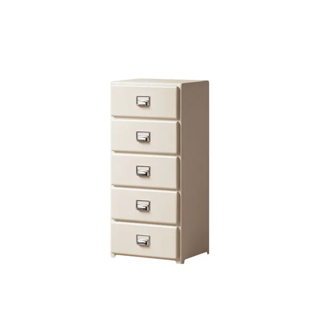 (As-is) Haven 5 Drawer Chest 0.4m - Off White - 1