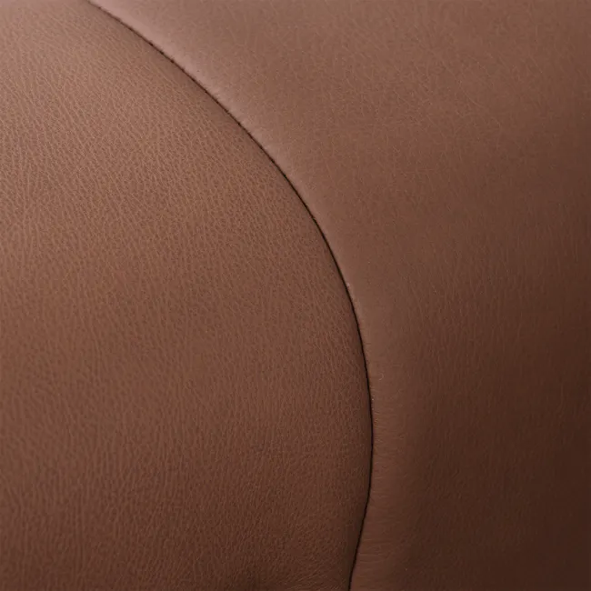 Clyde Right Arm Power Recliner Unit - Pecan Brown (Top Grain Leather) - 17