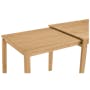 Dariel Extendable Dining Table 1.2m-1.95m - Natural - 14