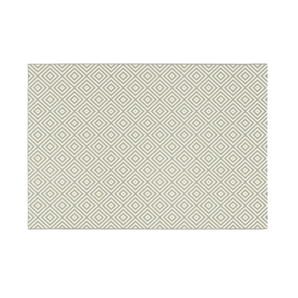 Essenza Flatwoven Rug - Grey Diamonds (3 Sizes)