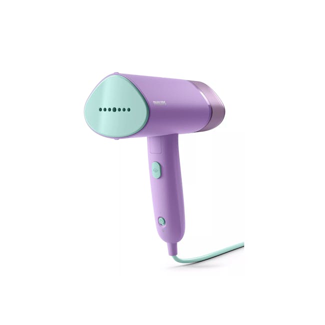 Philips 3000 Series Handheld Steamer STH3010/30 - Purple - 1 - purple hair dryer, modern hair styling tool, kid-friendly