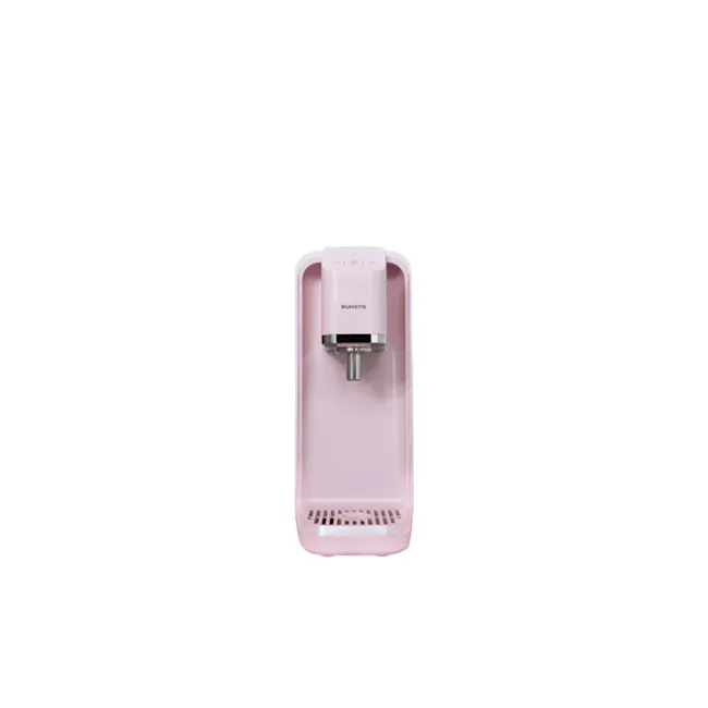Ruhens V Series Water Purifier - Charcoal Black - 4 - Feminine pink kitchen appliance, modern design, handheld sprayer