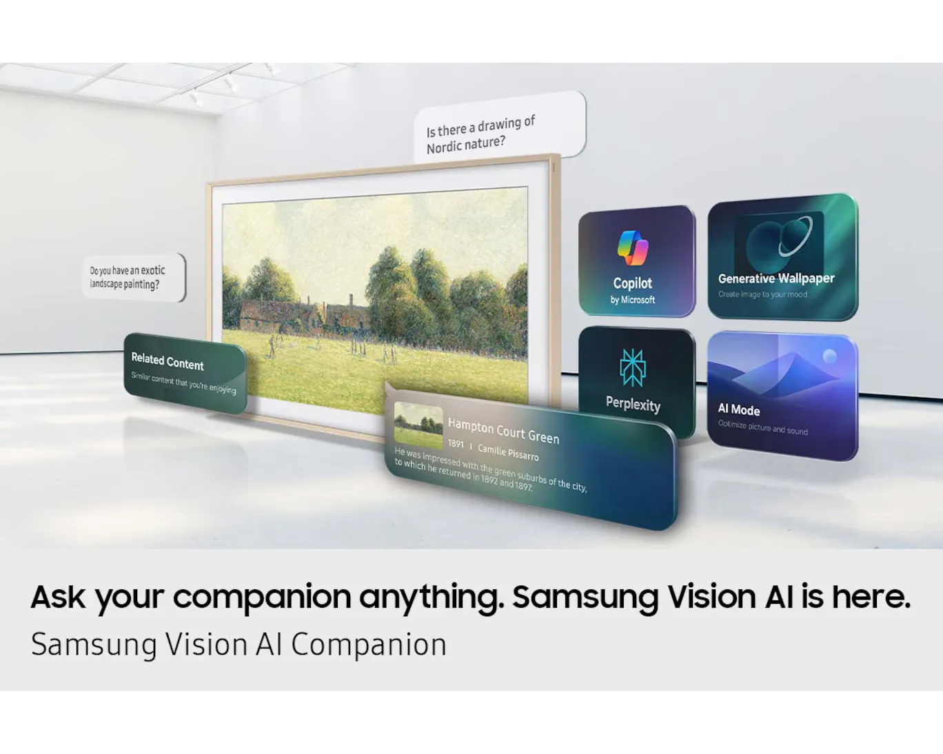 75" The Frame Pro LS03HW 4K Samsung Vision AI Smart TV (2026) - 19