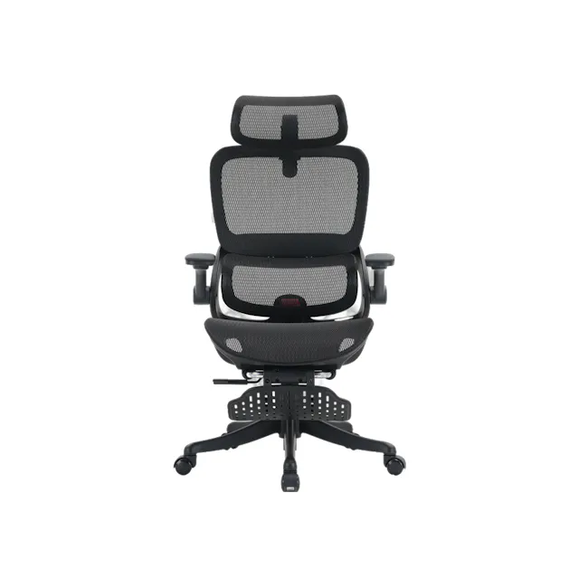 Sihoo B100 Pro Ergonomic Chair With Leg Rest - Black - 1