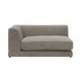 (As-is) Abby Chaise Lounge Sofa - Taupe - Left Arm Unit - 0